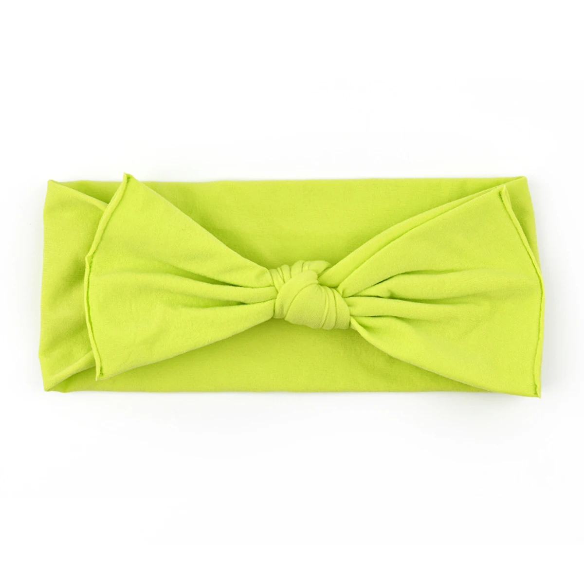 

Fashion Toddler Newborn Solid Nylon Hairband Girl Solid Turban Headwear Baby Elastic Headband