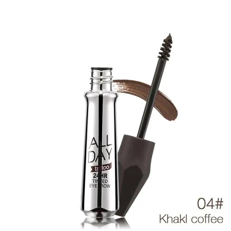 

Black Waterproof Eyebrows Pencil Shaping Eye Lash Tattoo Pen Long Tint Cream Eyeliner Lasting Makeup I6R1