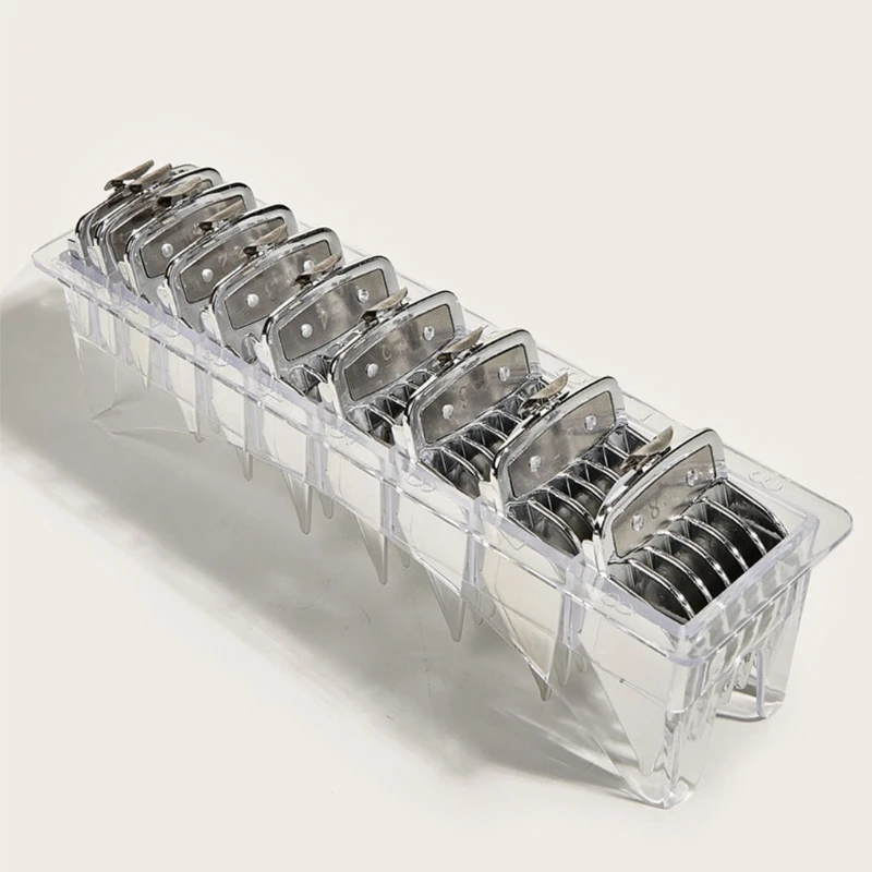 

10 Sets Universal Hair Guide Combs Attachments Clipper Guards Combs