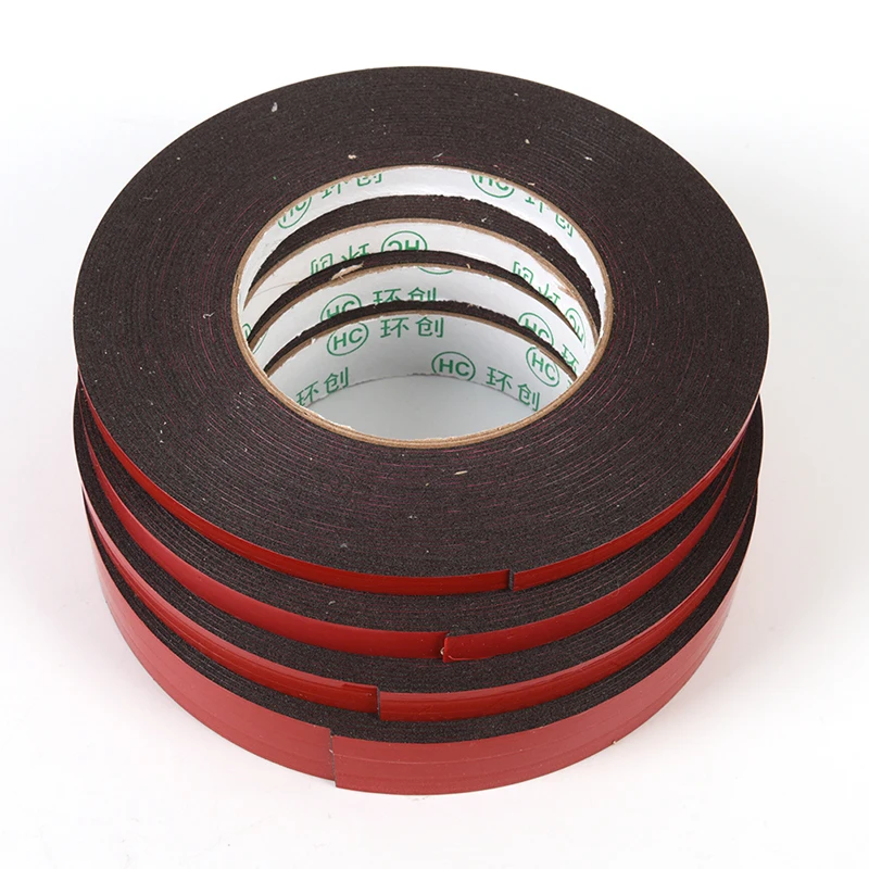 

10M/Roll Repair Black Dust Proof Sponge Foam Tape Double Sided Adhesive, Auto Gasket Phone PCB Sealing
