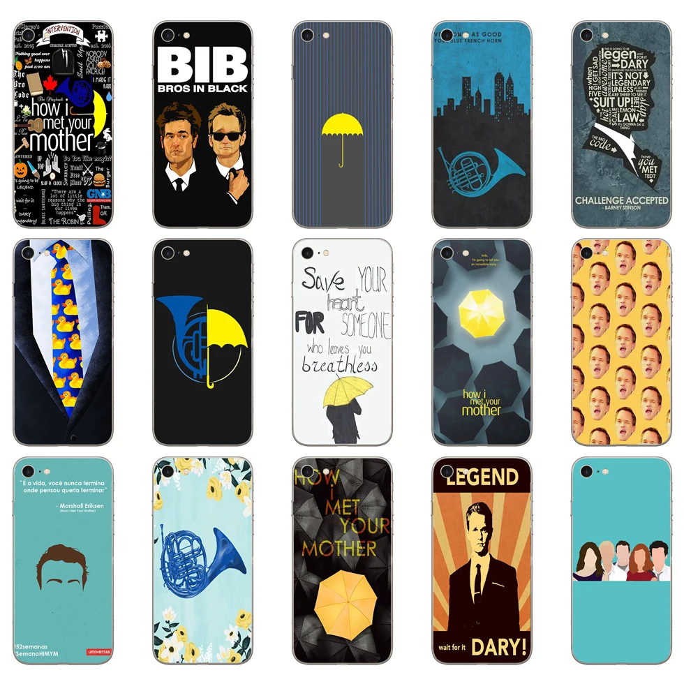 121DD how i met your mother himym quotes Мягкий силиконовый чехол для iPhone 5 5S SE 6 6s 8 plus 7 7 Plus X XS SR MAX чехол