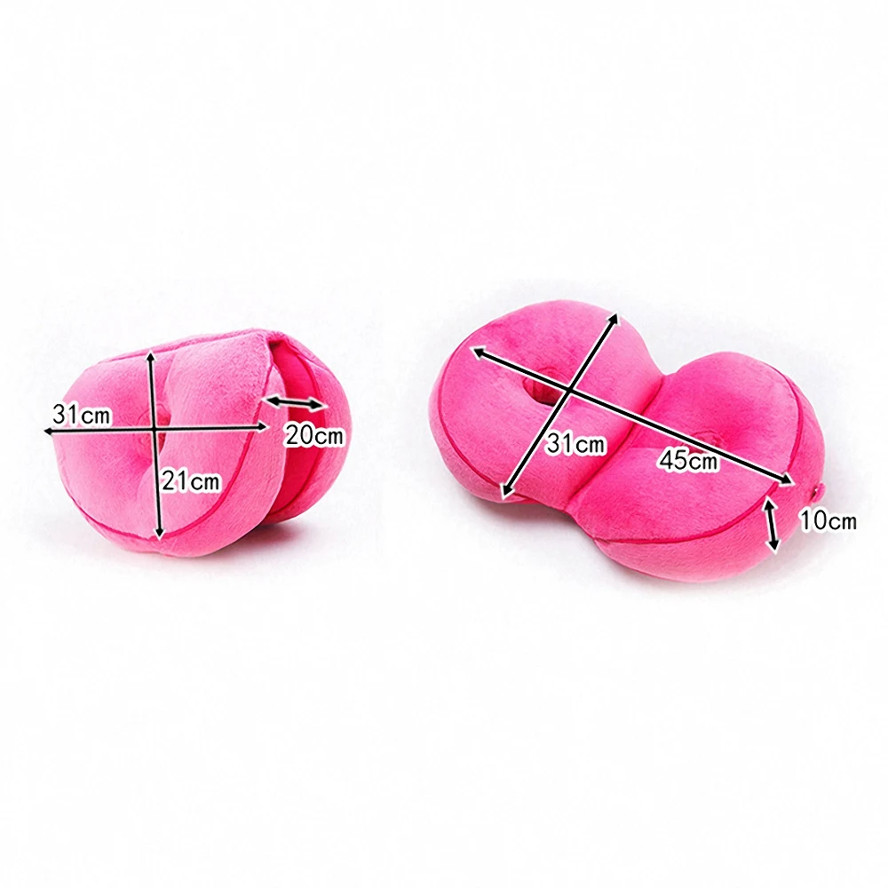 

Multifunctional Dual Comfort Seat Cushion Memory Foam of Hip Lift Seat Cushion Beautiful Butt Latex Seat Cushion Comfy Home