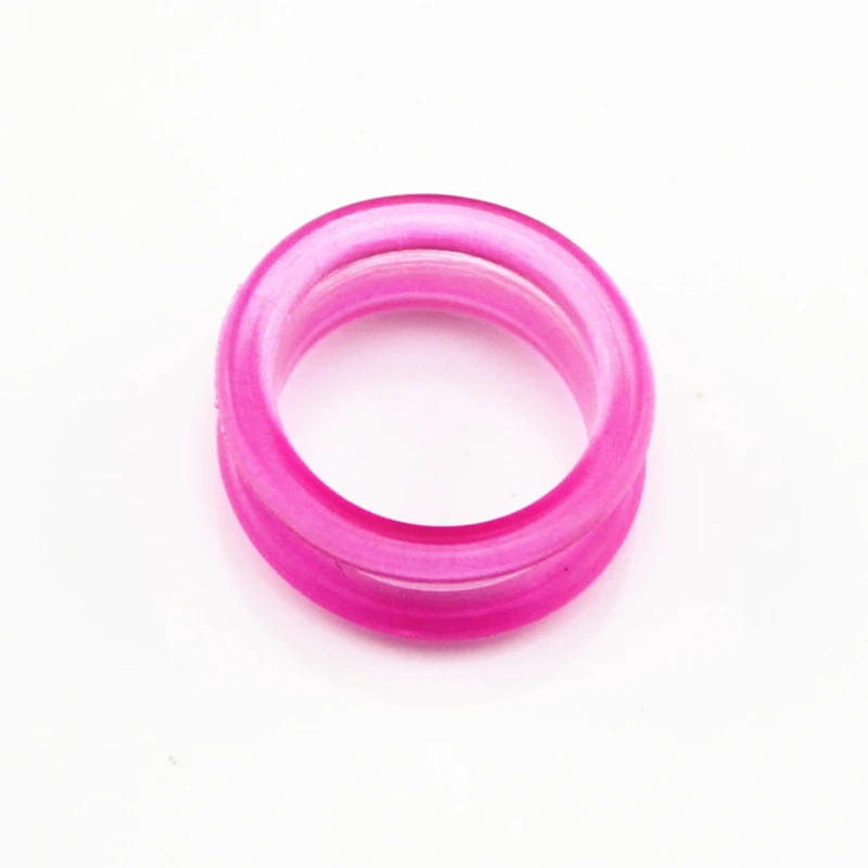 10 шт. профессиональное силикагелевое кольцо Ножницы Для Стрижки Волос