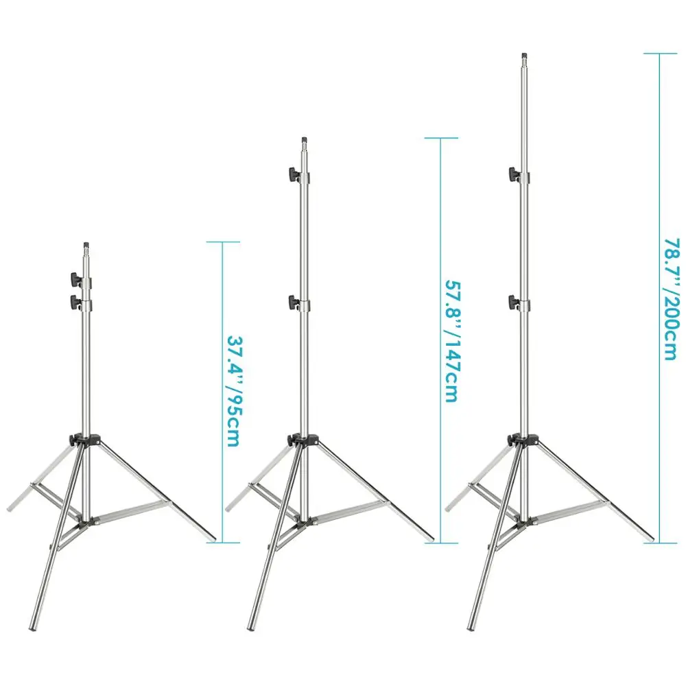 Светодиодный светильник Neewer s 660 видео со стойкой из нержавеющей стали 200 см