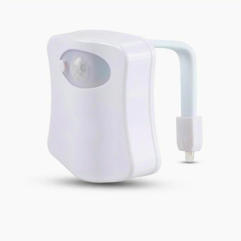 PIR датчик движения светодиодный светильник для унитаза Ночной водонепроницаемый