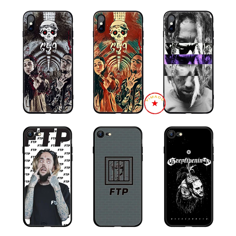 Мягкий силиконовый чехол для телефона Suicide Boys FTP iPhone 11 Pro Xs Max X или 10 8 7 6 6S Plus 5 5S SE Xr