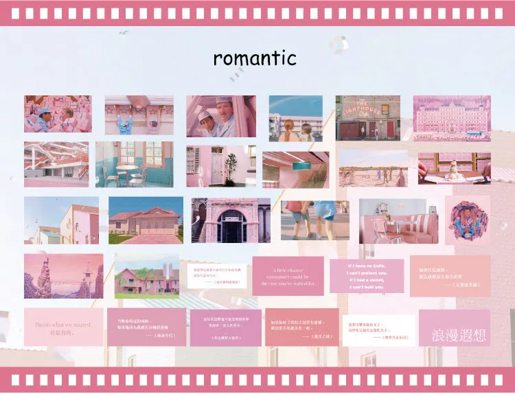 

60PCS/PACK Kawaii Cute Film Field Box Sticker Diary Planner Stickers Scrapbooking School Office Supplies Bullet Journal sl2884