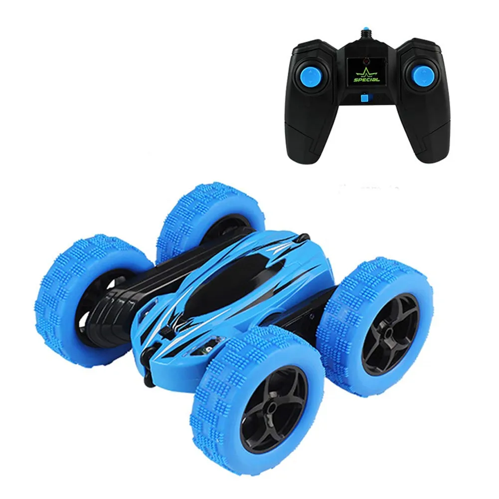 360 Degrees Rotating Double Sided RC Stunt Car with Light 1:24 Modeling Toy for Kids | Игрушки и хобби