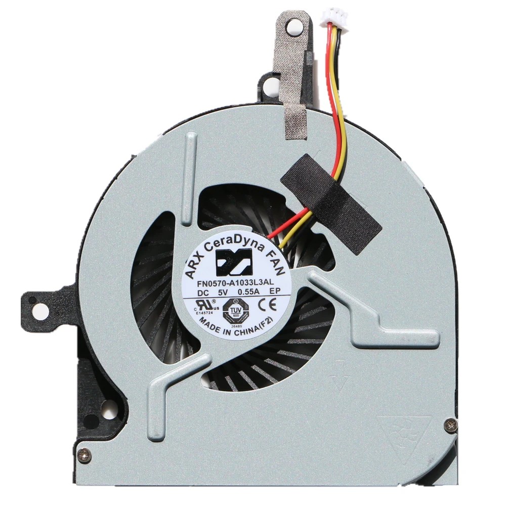 Новый вентилятор для процессора DC28000EPR0 Toshiba Satellite C55-B C55G-B C55T-B C55-B5100 C55-B5200 5 В 0.55A 3PIN