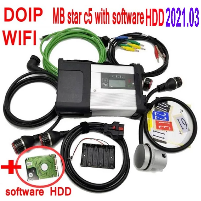 Mb star c5 doip 2021 SD Connect C5 с новейшим программным обеспечением 03 wifi диагностический