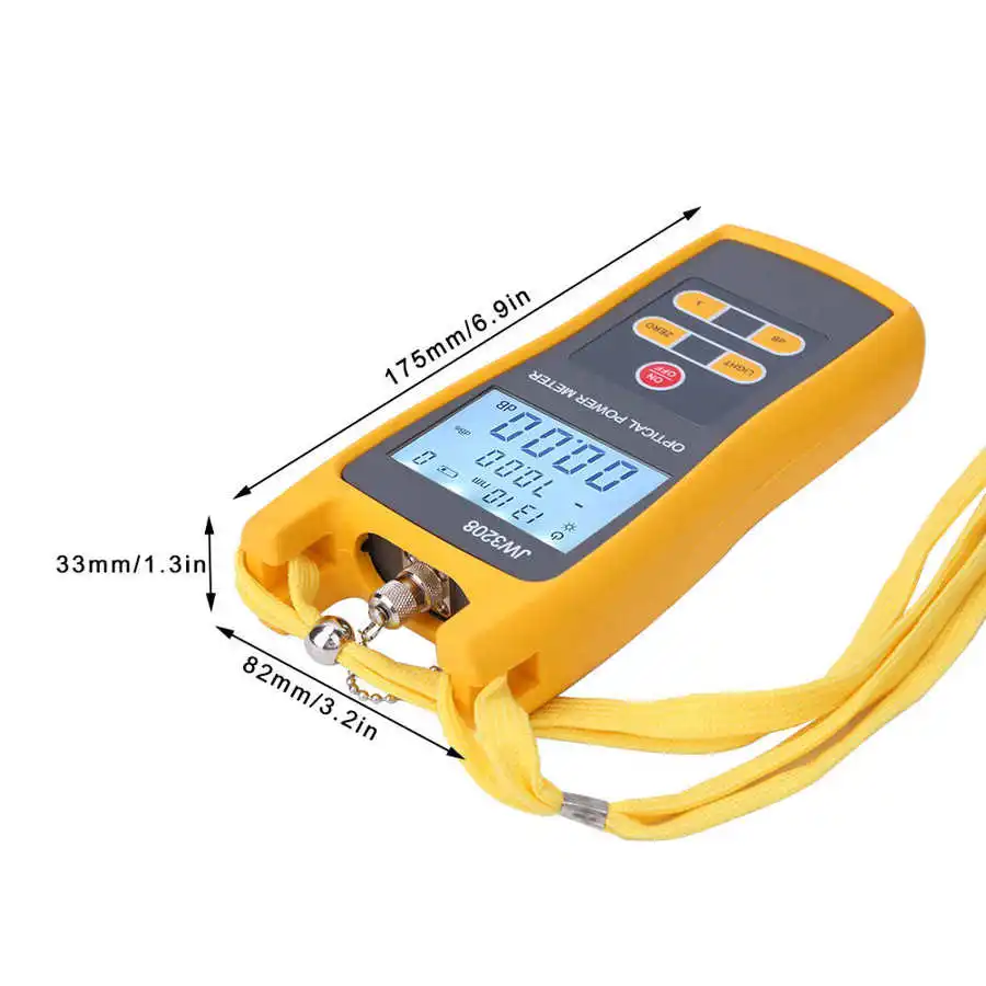 Ваттметр Высокоточный волоконно оптический тестер измеритель мощности