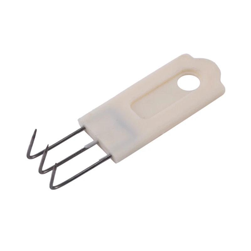 

10Pcs 3 Hooks Small Weight Hanger Plastic and Metal Universal Replacement Knitting Parts Accessories