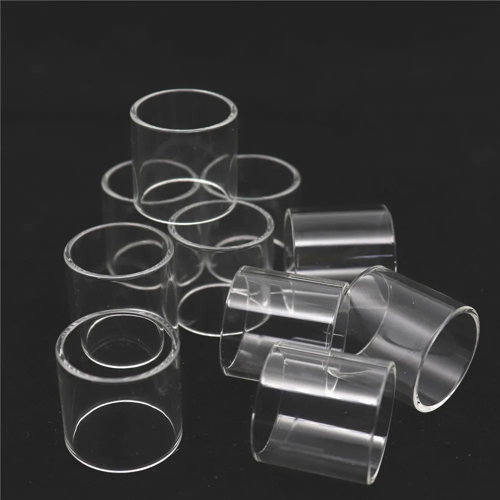 

10PCS clrane glass tube for smoking TFV12 Prince /mesh 24 RTA