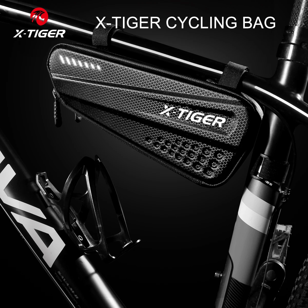 X-TIGER 2020 велосипедная сумка Cycilng л водонепроницаемая 3D из ЭВА Верхняя и передняя