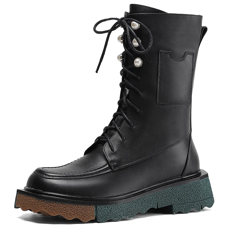 

Spring Autumn Ankle Women Boot Shoe Footwear Work & Safety Elegant High Heels Shoe Women Boots Short Plush Female Black A44