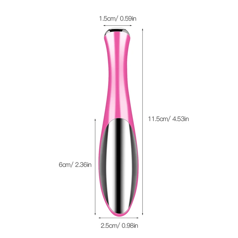 

Mini Eye Massage Device Pen Electric Eye Massager Vibration Thin Face Magic Stick Anti Bag Pouch Wrinkle Facial Beauty Machine50