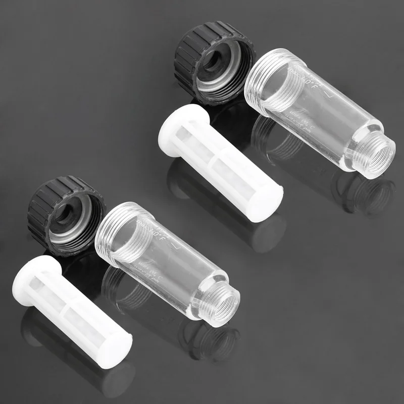 

2Pc Water Filter For Lavor Elitech Champion Nilfisk High Pressure Washer E7CA