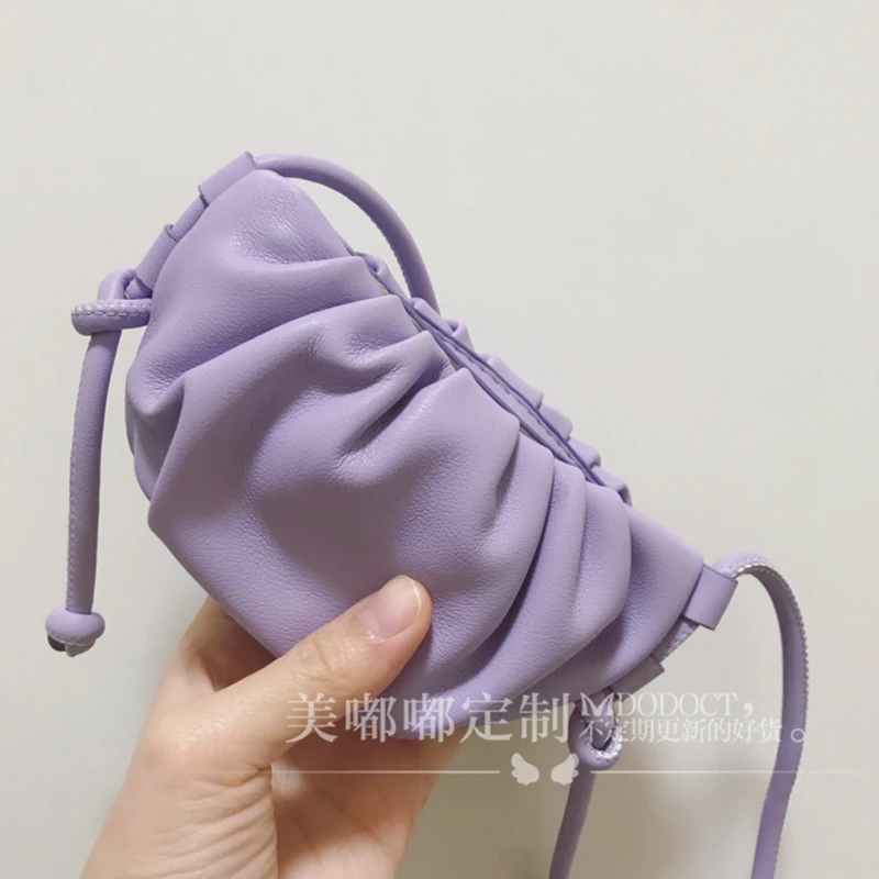 

Mini Shoulder Bags For Women Small Cute Clutches Dumpling Bag Ladies Cloud Pouch Fashion Hand Bag Female Handbag And Purse