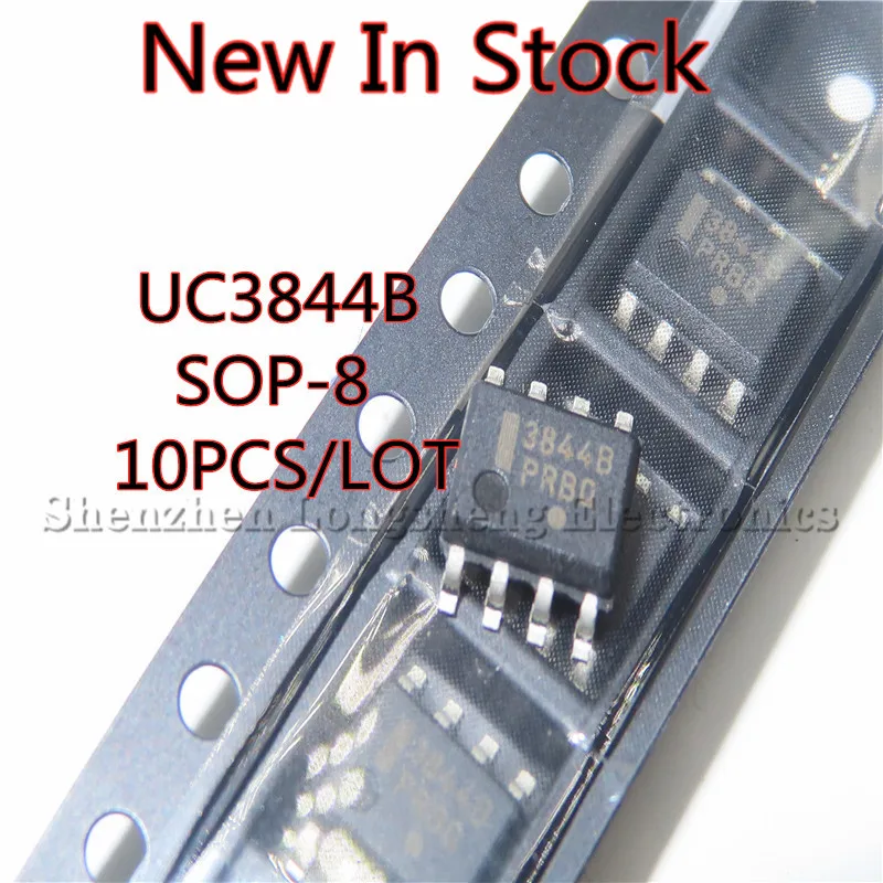 10 шт./лот UC3844B UC3844BD1R2G 3844B SMD SOP-8 Новый импульсный источник питания | Электронные