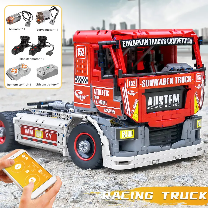 Высокотехнологичные автомобили MOULD KING 13152 игрушки совместимые со стандартным