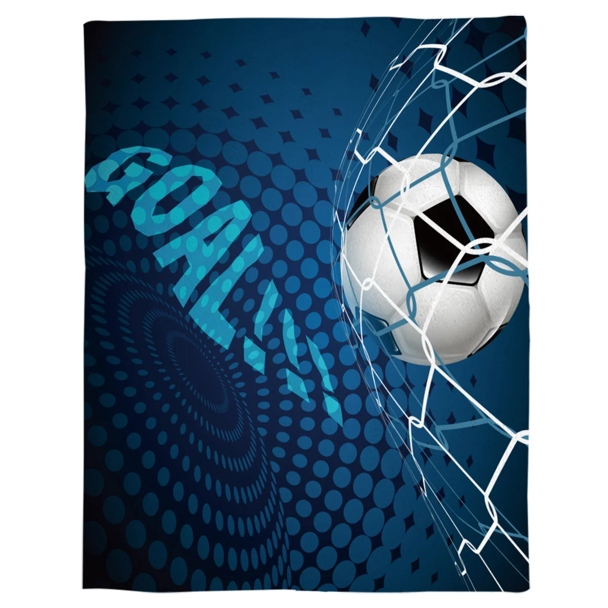 Футбольные шторы мячи футбольное одеяло покрывало флисовое удобное теплое