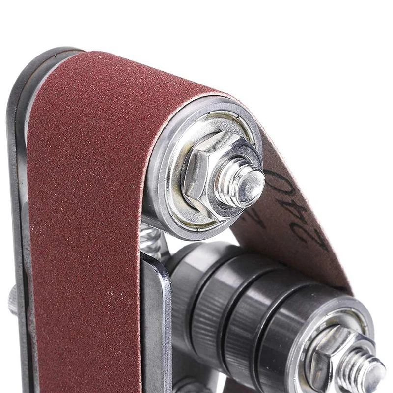 

350W Mini Electric Belt Machine Sander Sanding Grinding Polishing Machine Abrasive Belts Grinder DIY Polishing Cutter Edges