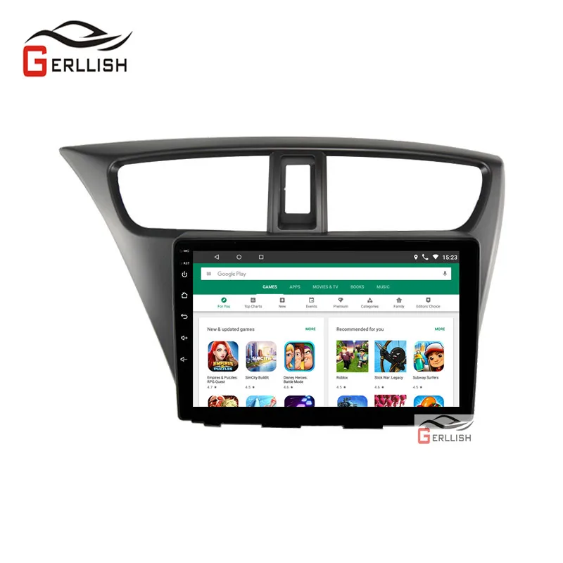 

Автомагнитола на Android с GPS, видеоплеером для Honda CIVIC Hatchback 2012-2017, Автомобильная Мультимедийная система с Bluetooth, не 2din, DVD-плеер