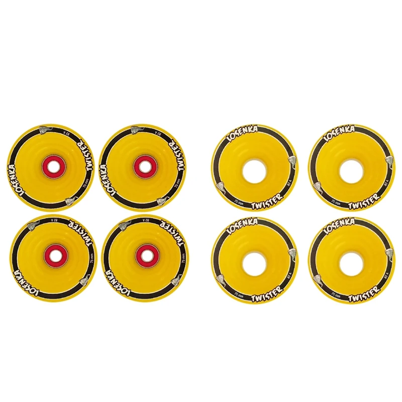 

Losenka [75mmx56mm 82A] PU Wheel for Long Skateboard Downhill Braking, Large Skate Board Wheels