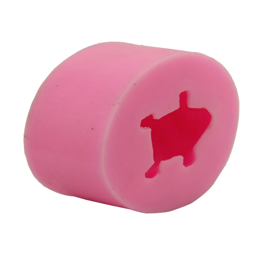 5 шт./лот Лидер продаж ручной пресс-формы свинок животных мыло силиконовая форма