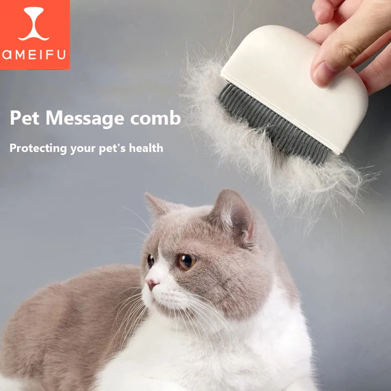 Расческа для чистки домашних животных щетка удаления шерсти плавающие гребни