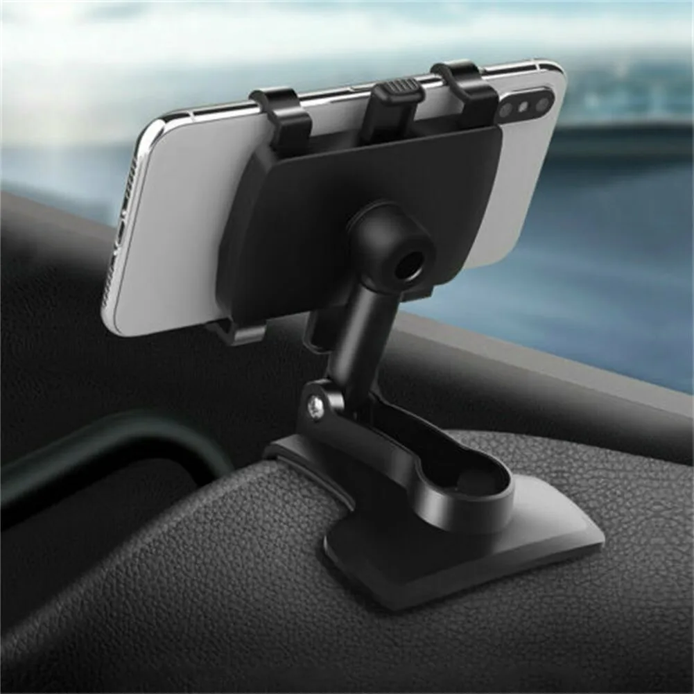 

Car Dashboard 360° Mounts-Holder Clamp Accessories Clips Stand For 3in-7in Cell Phone GPS Auto Interior-Bracket Holders