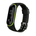 Сменный Силиконовый браслет с сотовой структурой, ремешок на запястье для часов xiaomi Mi Band 3 4, аксессуары