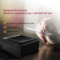 household ashtray air purifier negative ion purifier smoke removal pm2 5 smoke air purifier