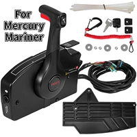 vevor 881170a15 outboard remote control box for mercury mariner motor throttle shifter boat accessories with 8 pin 15 ft harness