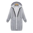 Женская толстовка с капюшоном JODIMITTY, Повседневная Длинная Верхняя одежда на молнии, верхняя одежда, 2021