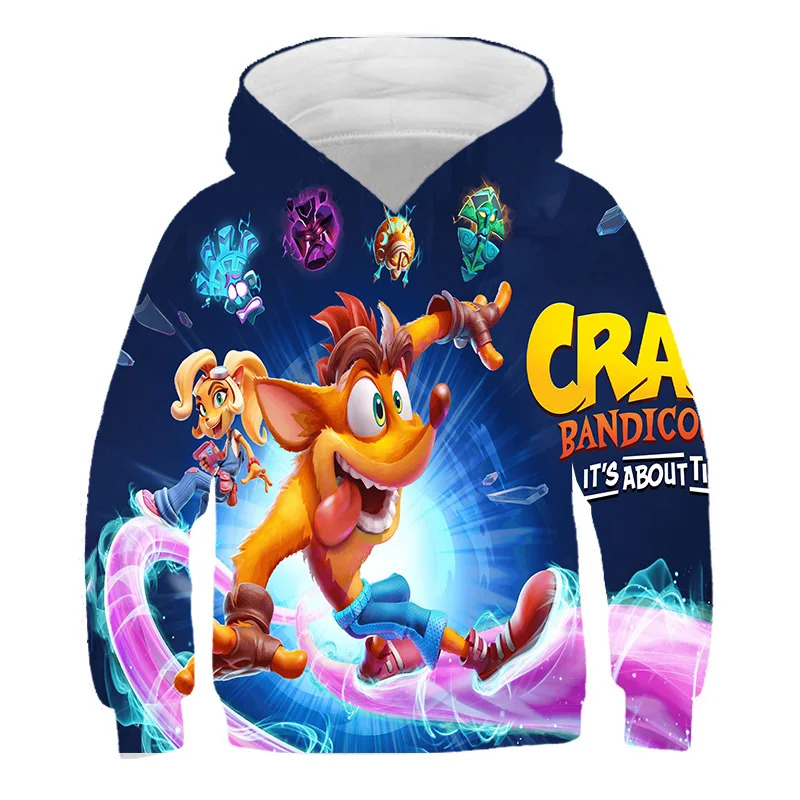 

3D Print New Fox Hoodies Casual Long Sleeve Boy Girls Clothes Kawaii Animal Hoodies Harajuku Style Toddler Child Sportswear