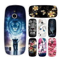 for nokia 3310 3g 4g case soft silicone back cover cases painting abstract soft tpu coque cases patterned shell skin bumper capa