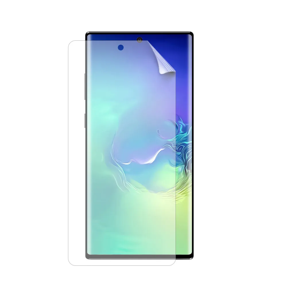 Soft Hydrogel Transparent Screen Protection Film For Samsung Galaxy Note 10 + Anti-fall Protectors Защитное Стекло | Мобильные