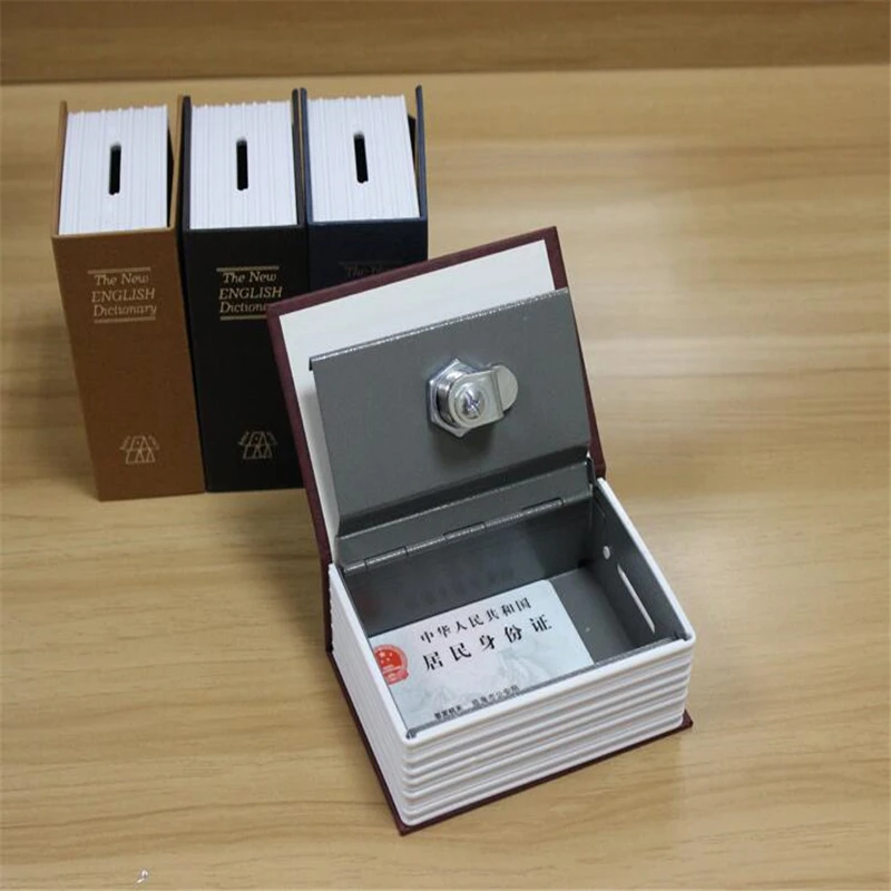 Креативный блокнот для книг копилка с замком скрытый секретный безопасный замок