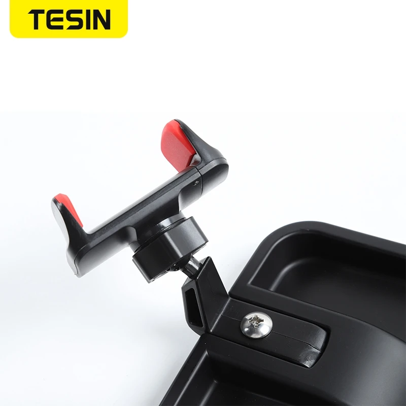 

TESIN Car Center Console Mobile Phone Bracket Multifunction Storage Box GPS Holder Accessories For Jeep Wrangler JK 2007-2010