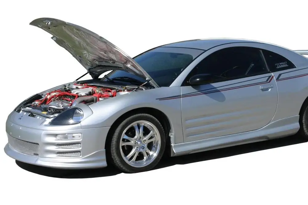 for Mitsubishi Eclipse 2G 1995-1999 Front Hood Bonnet Modify Gas Struts Shock Damper Lift Supports Car-Styling Absorber | Автомобили и