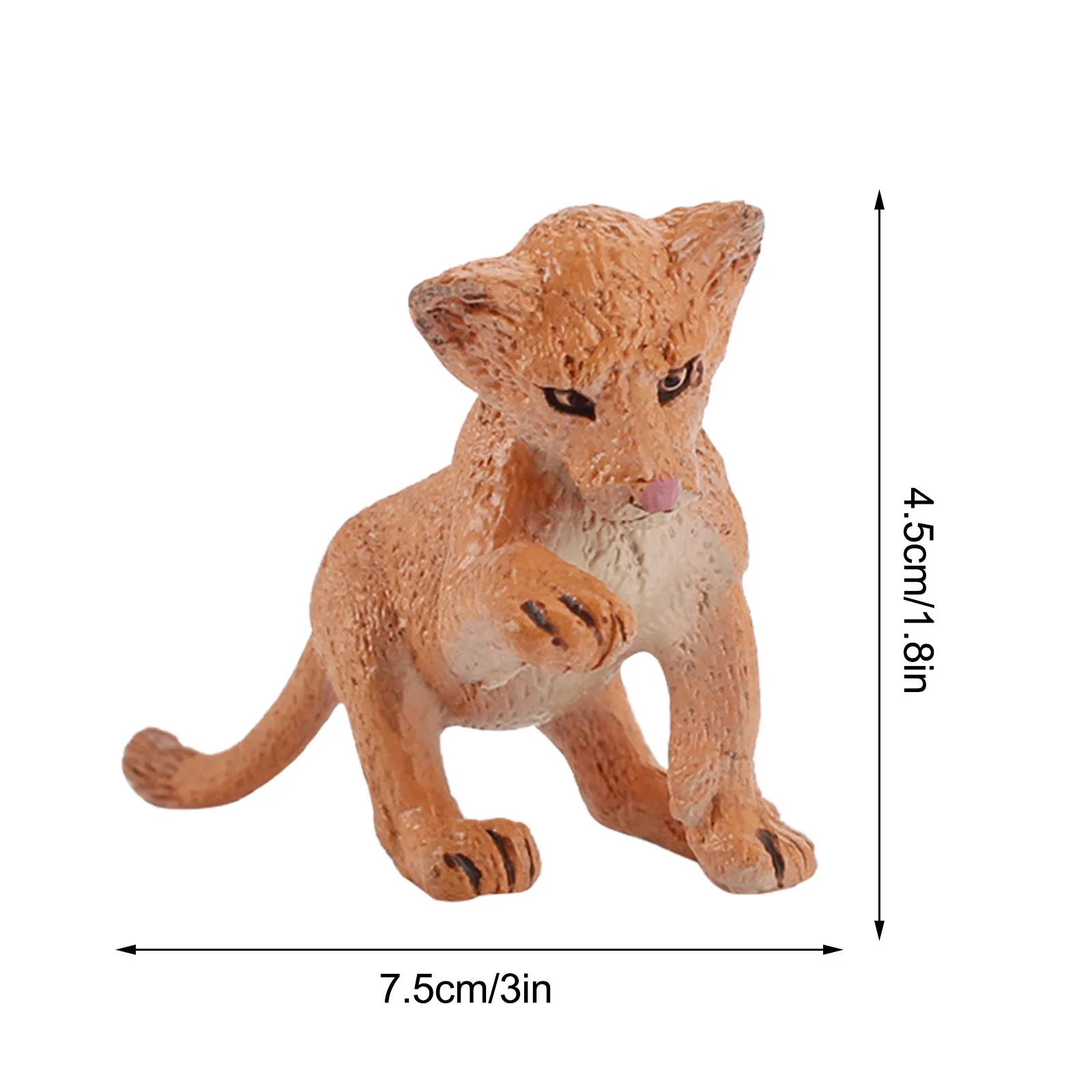 1 шт. литий ионным животных игрушки фигурки для домашнего украшения дошкольно