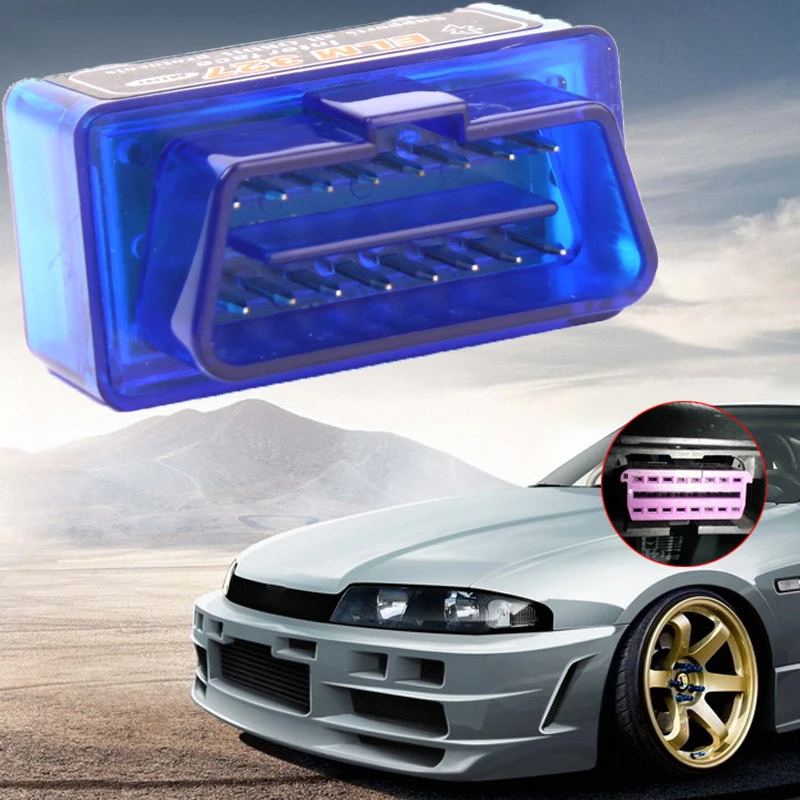 2018 Bostar Mini ELM327 Bluetooth-совместимый V1.5 OBD2 автомобильный диагностический инструмент