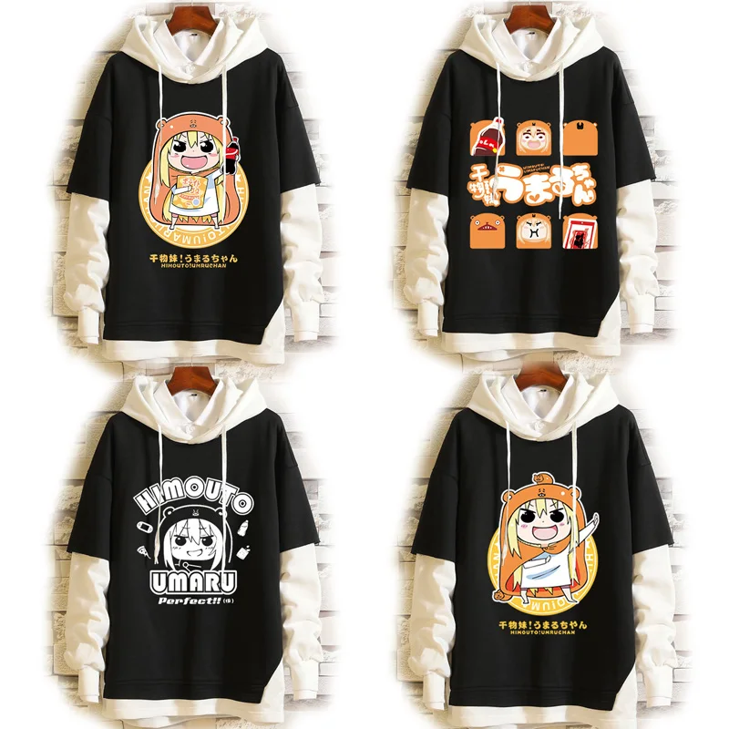 

Anime Himouto! Umaru-chan Cosplay Hoodies Doma Umaru Costume UMR Sweatshirts Adult Unisex Hooded Sweater