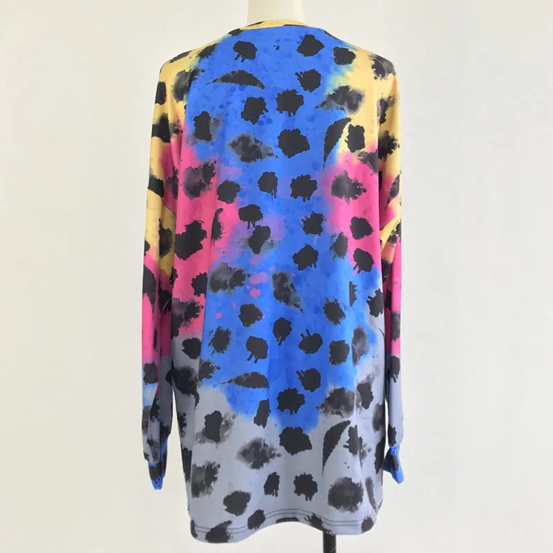 

New Arrival Ladies Letter Print Sports Round Neck Long Sleeve Sweater Loose Fashion Casual Sweater