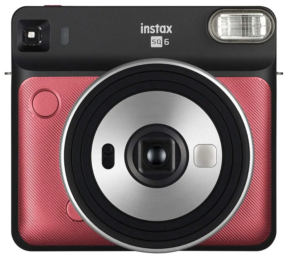 

Мгновенная Камера Fujifilm instax square SQ6 мгновенная пленка (рубиново-красный)-Подарок на годовщину