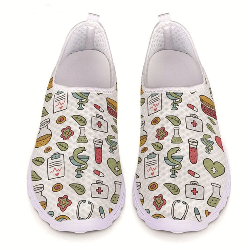 

New Work Shoes Casual Shoes Lightweight Cartoon Printing Running Shoes For Men And Women Work Shoes Casual Shoes