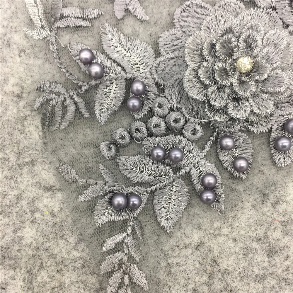 Лидер продаж аппликация из сетчатой ткани кружевная ткань сделай сам швейная