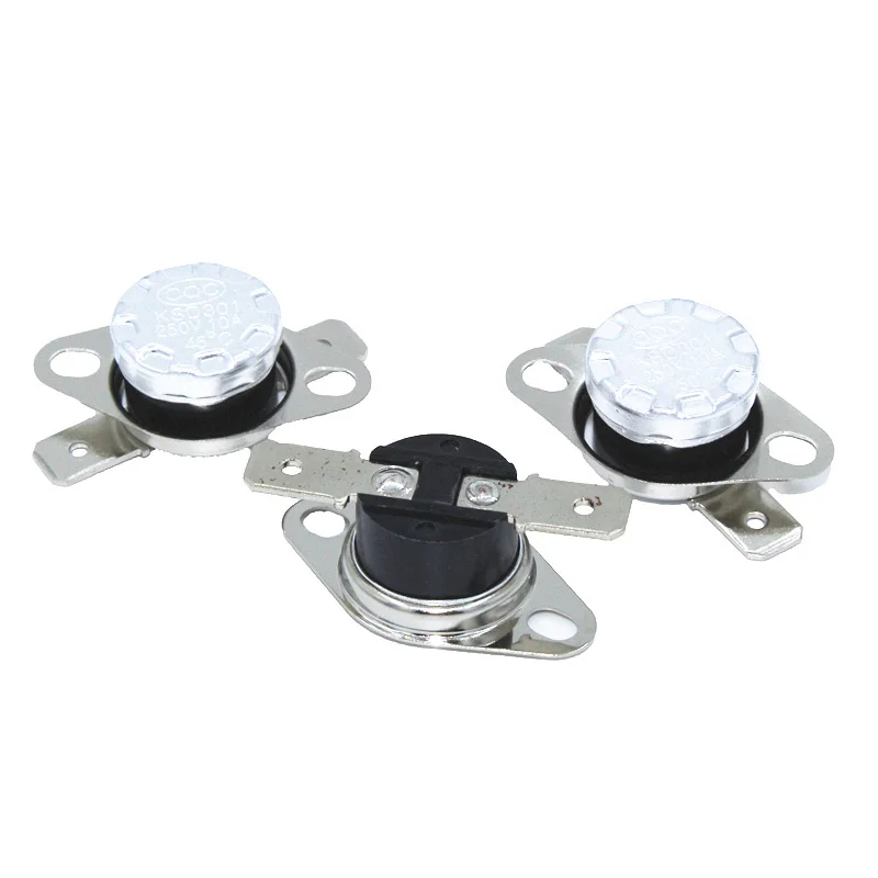 KSD301 250V 10A нормально открытый переключатель контроля температуры без термостата