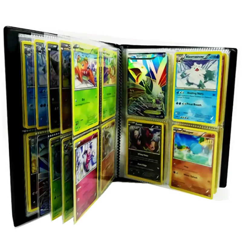 

Pokemones Cards Game Vmax GX card Favorites Holder Album Toy Collections Book Top Loaded List Toy Gift for Children